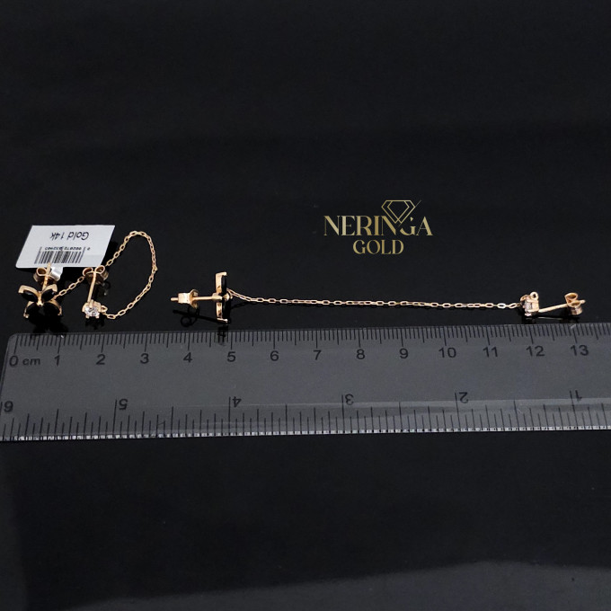 Rose gold earring #60631 Rose gold earring #60631