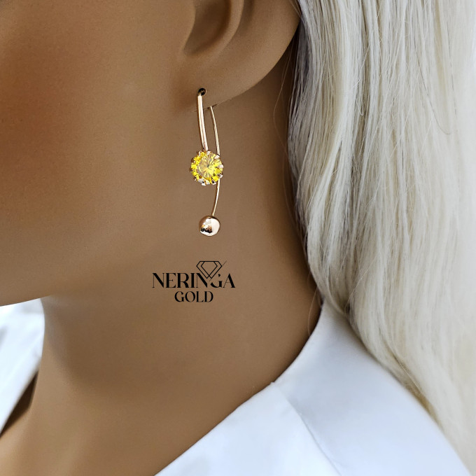 Rose gold earring #60650 Rose gold earring #60650