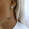 Rose gold earring #60626 Rose gold earring #60626