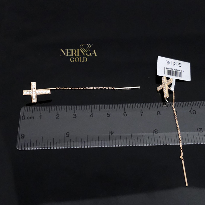 Rose gold earring #60626 Rose gold earring #60626