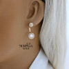 Rose gold earring #60633 Rose gold earring #60633