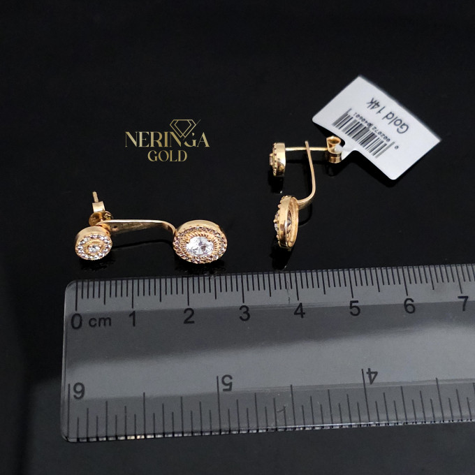 Rose gold earring #60633 Rose gold earring #60633