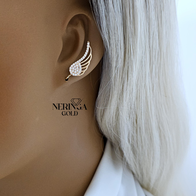 Rose gold earring #60623 Rose gold earring #60623