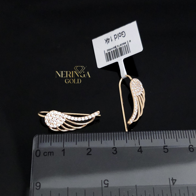 Rose gold earring #60623 Rose gold earring #60623