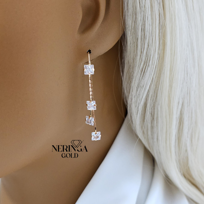 Rose gold earring #60659 Rose gold earring #60659