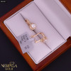 Rose gold english lock earrings #62137 Rose gold english lock earrings #62137