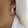 Rose gold english lock earrings #62133 Rose gold english lock earrings #62133