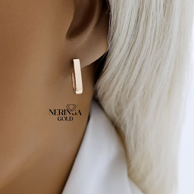 Rose gold earring #62086 Rose gold earring #62086