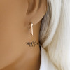 Rose gold earring #62096 Rose gold earring #62096