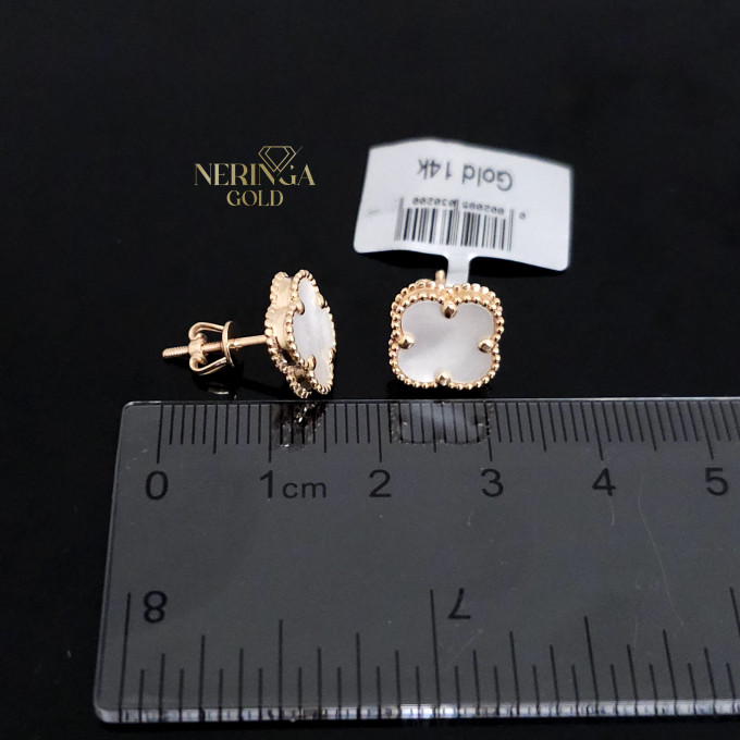 Rose gold stud earrings #62285 Rose gold stud earrings #62285