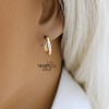 Rose gold earring #62218 Rose gold earring #62218