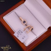 Rose gold english lock earrings #62223 Rose gold english lock earrings #62223