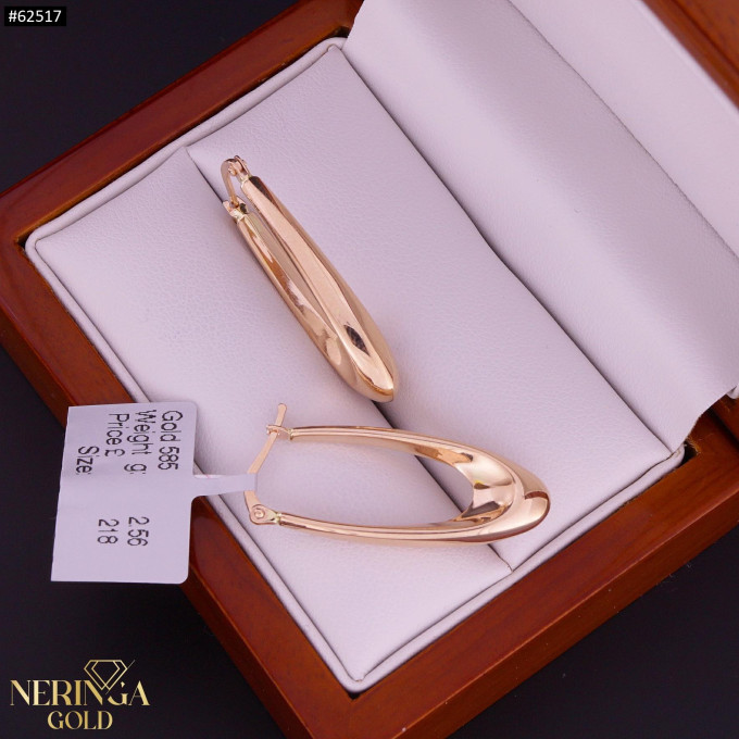 Rose gold earring #62517 Rose gold earring #62517