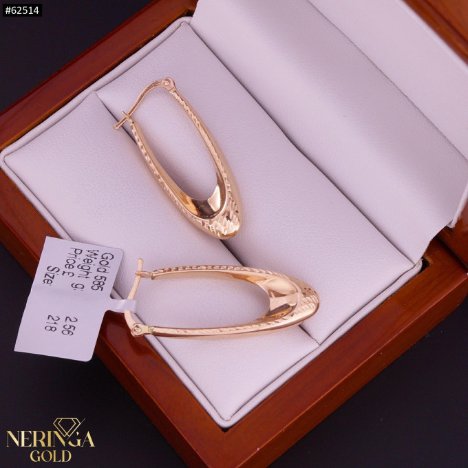 Rose gold earring #62514 Rose gold earring #62514