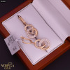 Rose gold english lock earrings #62853 Rose gold english lock earrings #62853