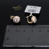 Rose gold english lock earrings #62997 Rose gold english lock earrings #62997