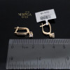 Rose gold english lock earrings #62999 Rose gold english lock earrings #62999