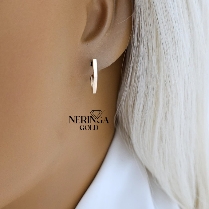 Rose gold earring #63109 Rose gold earring #63109