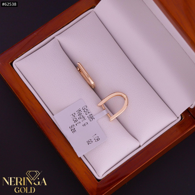 Rose gold earring #62538 Rose gold earring #62538