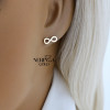 Rose gold stud earrings #63152 Rose gold stud earrings #63152