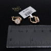 Rose gold english lock earrings #63348 Rose gold english lock earrings #63348
