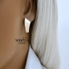 Rose gold english lock earrings #62532 Rose gold english lock earrings #62532