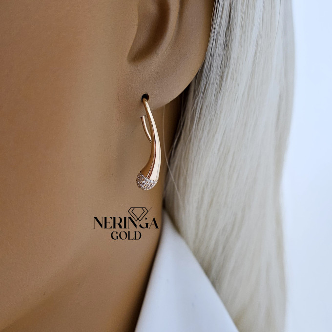 Rose gold earring #62501 Rose gold earring #62501