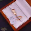 Rose gold english lock earrings #62532 Rose gold english lock earrings #62532