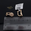 Rose gold english lock earrings #63651 Rose gold english lock earrings #63651