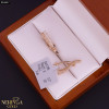 Rose gold english lock earrings #63637 Rose gold english lock earrings #63637