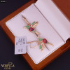 Rose gold english lock earrings #63644 Rose gold english lock earrings #63644