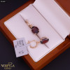 Rose gold english lock earrings #63647 Rose gold english lock earrings #63647