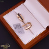 Rose gold english lock earrings #63652 Rose gold english lock earrings #63652