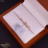 Rose gold stud earrings #63660