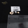 Rose gold navel piercing #64025