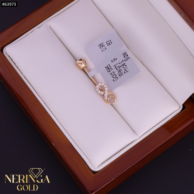 Rose gold navel piercing #63973 Rose gold navel piercing #63973