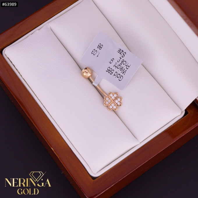 Rose gold navel piercing #63989 Rose gold navel piercing #63989