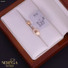 Rose gold navel piercing #64025