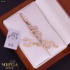 Rose gold english lock earrings #64142 Rose gold english lock earrings #64142