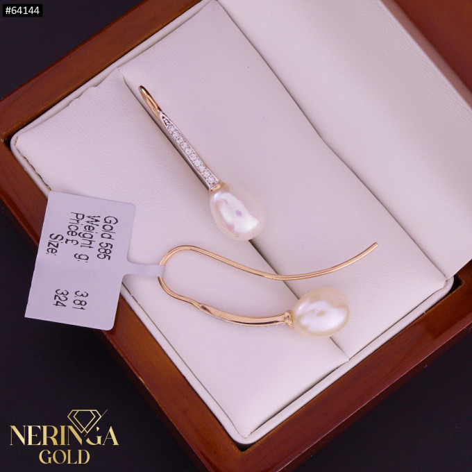 Rose gold earring #64144 Rose gold earring #64144