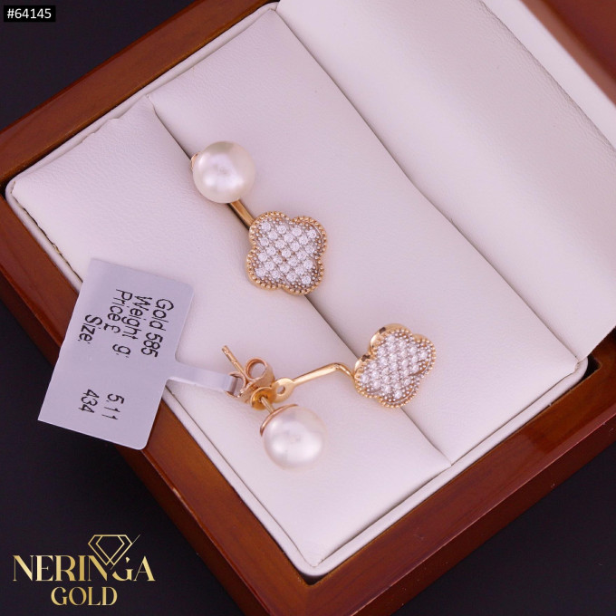 Rose gold earring #64145 Rose gold earring #64145