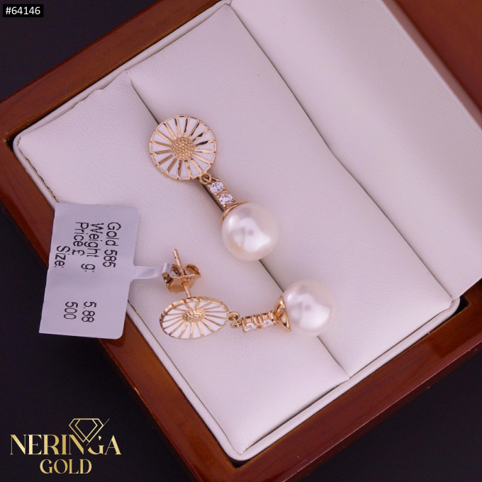 Rose gold earring #64146 Rose gold earring #64146