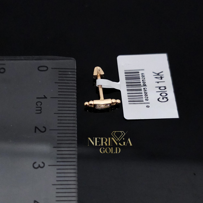 Rose gold stud earrings #64191 Rose gold stud earrings #64191
