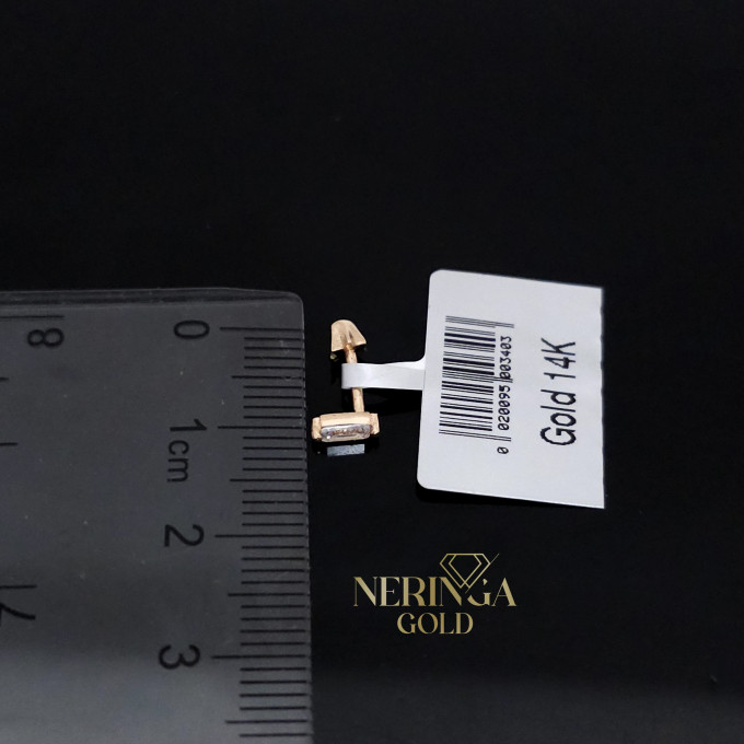 Rose gold stud earrings #64190 Rose gold stud earrings #64190