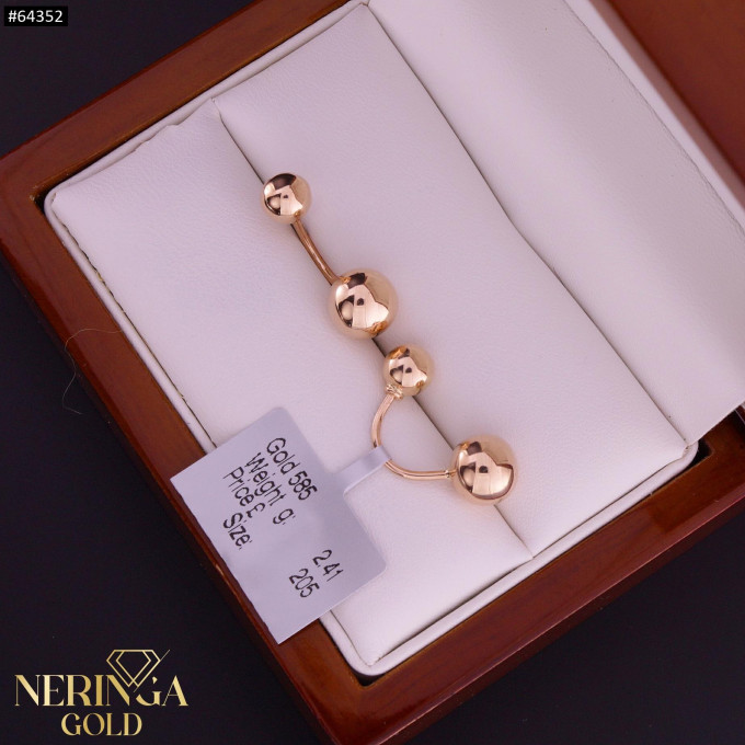 Rose gold earring #64352 Rose gold earring #64352