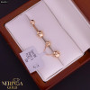 Rose gold earring #64353