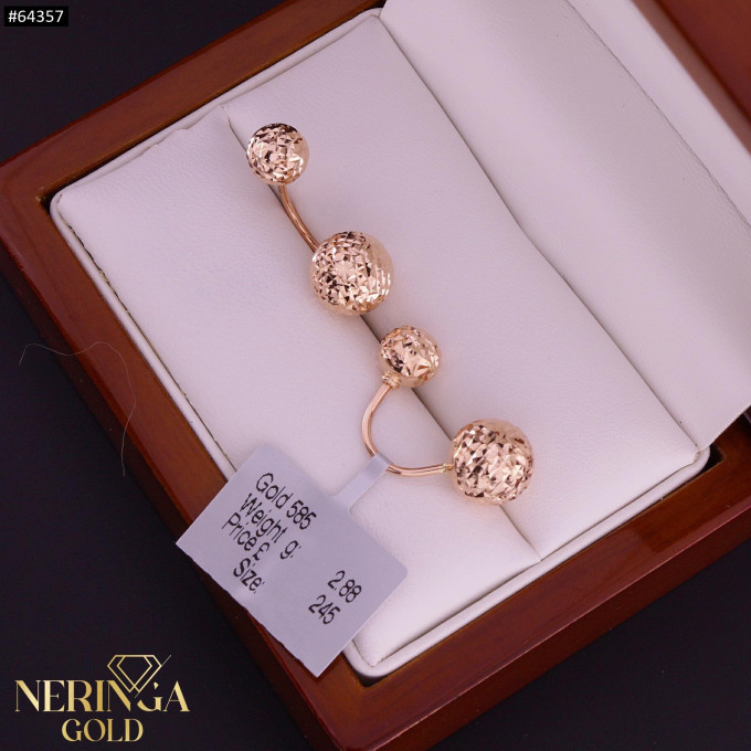 Rose gold earring #64357 Rose gold earring #64357
