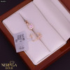 Rose gold children earrings #64393