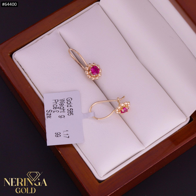Rose gold children earrings #64400 Rose gold children earrings #64400