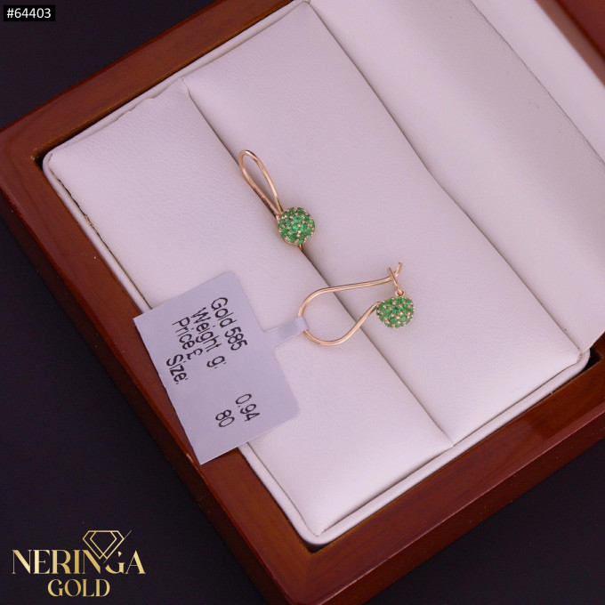 Rose gold children earrings #64403 Rose gold children earrings #64403